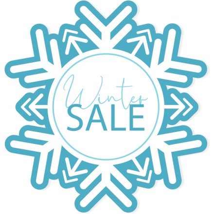 Winter Sale Snowflake